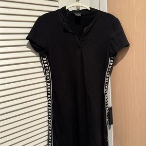 DKNY polo dress w logo